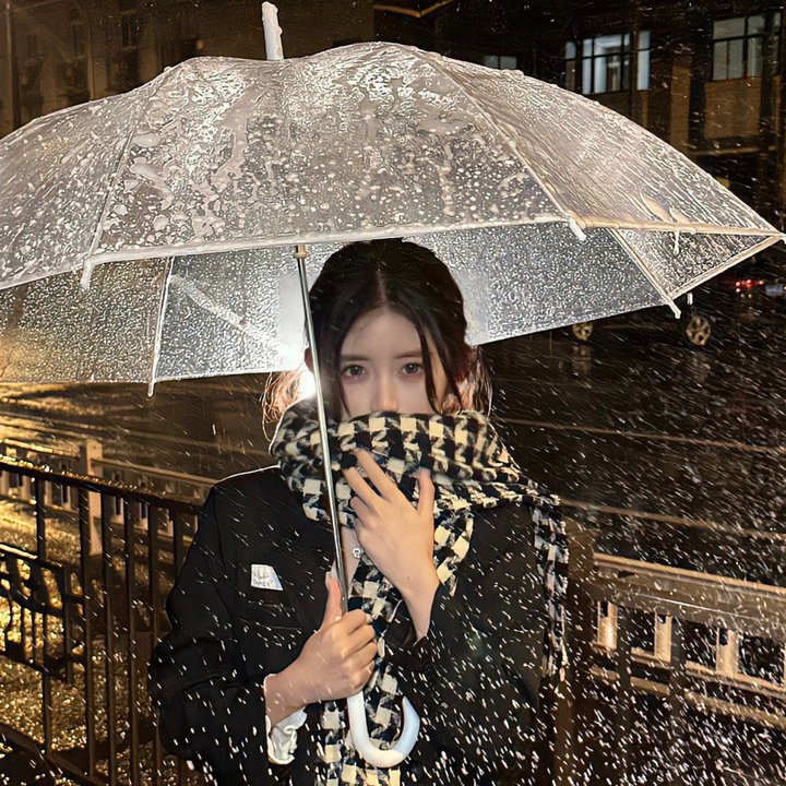 雨天下的迎神会